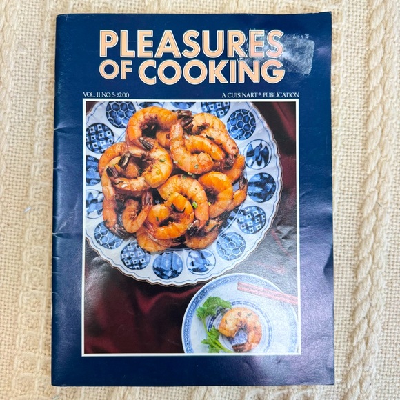 The Pleasures of Cooking Vol II No 5 Jan–Feb 1980 Cuisinart Vintage Magazine - Picture 1 of 10